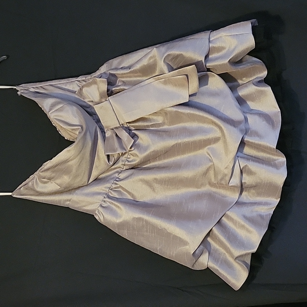 WET SEAL Silver Mini Dress